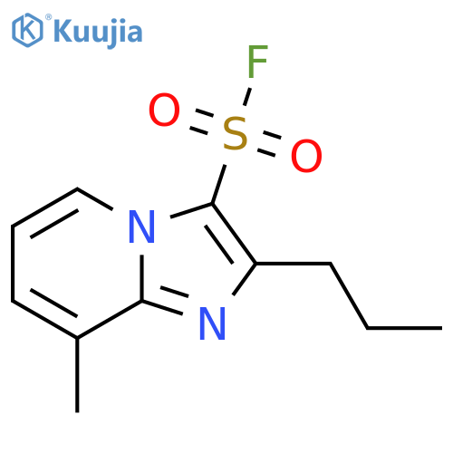 8-methyl-2-propylimidazo1,2-apyridine-3-sulfonyl fluoride structure