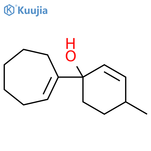 1-(Cyclohept-1-en-1-yl)-4-methylcyclohex-2-en-1-ol structure