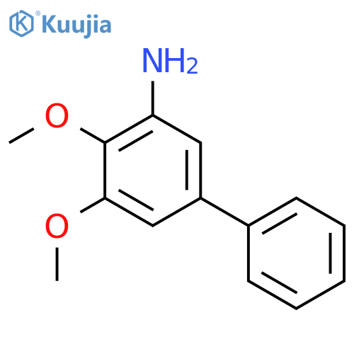 2,3-dimethoxy-5-phenylaniline structure