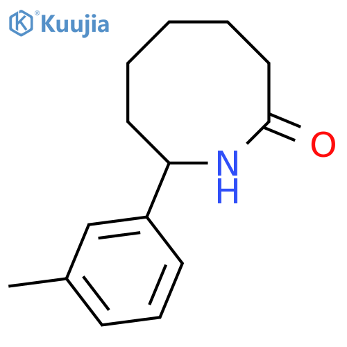 8-(3-Methylphenyl)azocan-2-one structure
