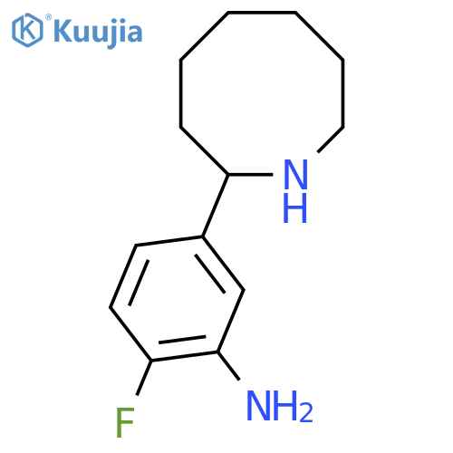 5-(Azocan-2-yl)-2-fluoroaniline structure