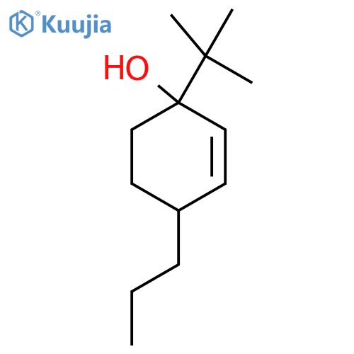 1-Tert-butyl-4-propylcyclohex-2-en-1-ol structure