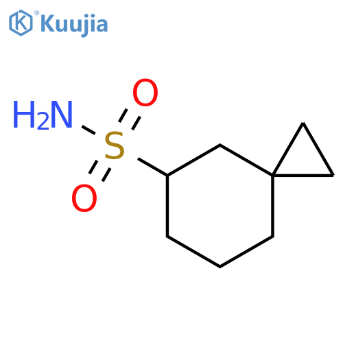 Spiro[2.5]octane-5-sulfonamide structure