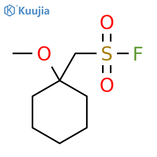 (1-Methoxycyclohexyl)methanesulfonyl fluoride structure