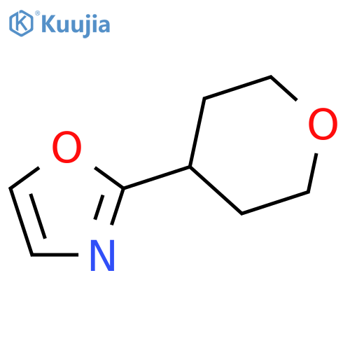 2-(oxan-4-yl)-1,3-oxazole structure