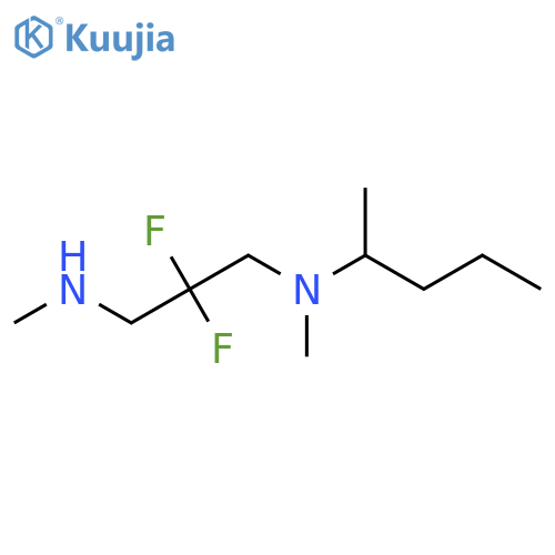 [2,2-Difluoro-3-(methylamino)propyl](methyl)(pentan-2-yl)amine structure