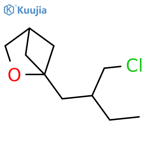 2-Oxabicyclo[2.1.1]hexane, 1-[2-(chloromethyl)butyl]- structure