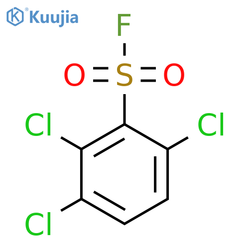 2,3,6-Trichlorobenzene-1-sulfonyl fluoride structure