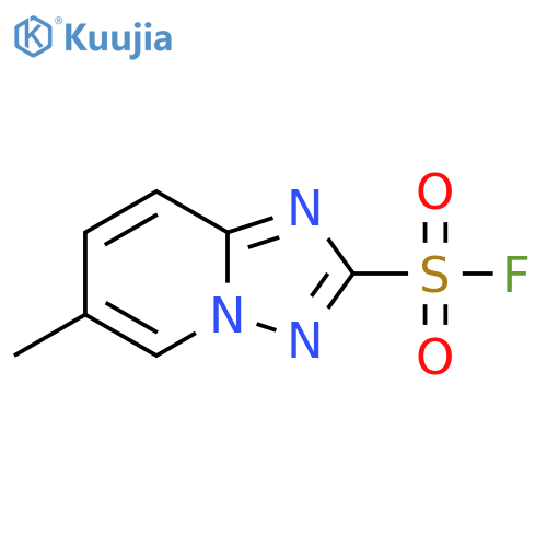 6-Methyl-[1,2,4]triazolo[1,5-a]pyridine-2-sulfonyl fluoride structure
