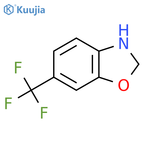 6-(Trifluoromethyl)-2,3-dihydro-1,3-benzoxazole structure