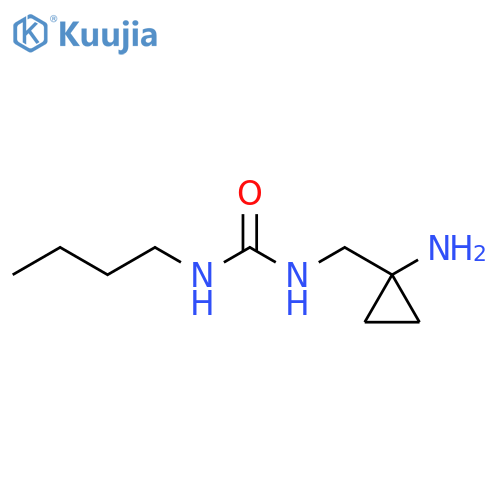 Urea, N-[(1-aminocyclopropyl)methyl]-N'-butyl- structure