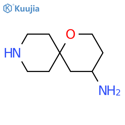 1-Oxa-9-azaspiro[5.5]undecan-4-amine structure