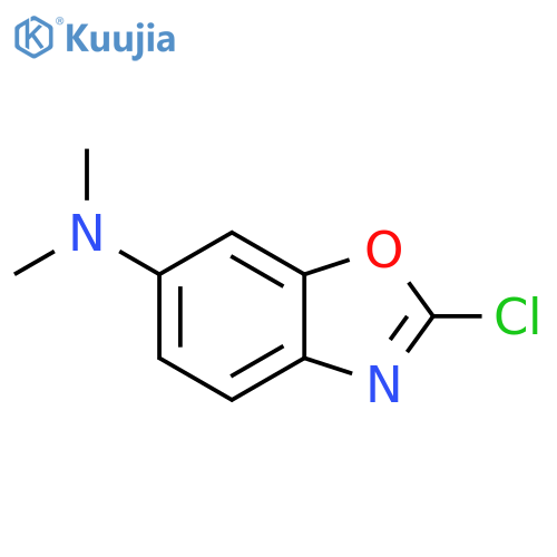 6-Benzoxazolamine, 2-chloro-N,N-dimethyl- structure