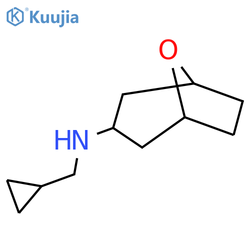 N-(cyclopropylmethyl)-8-oxabicyclo3.2.1octan-3-amine structure
