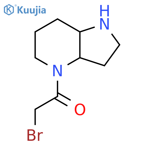 Ethanone, 2-bromo-1-(octahydro-4H-pyrrolo[3,2-b]pyridin-4-yl)- structure