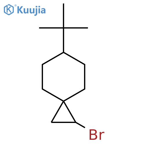 1-bromo-6-tert-butylspiro2.5octane structure
