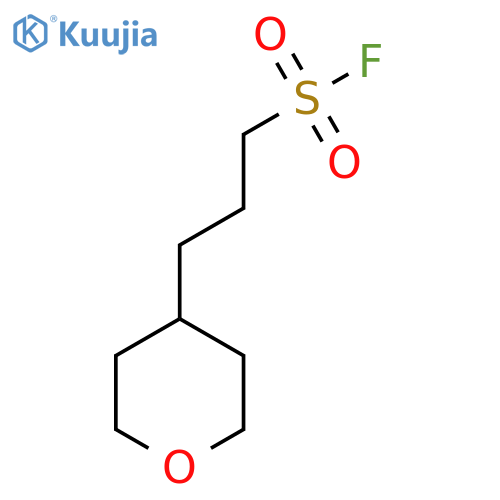 3-(Oxan-4-yl)propane-1-sulfonyl fluoride structure