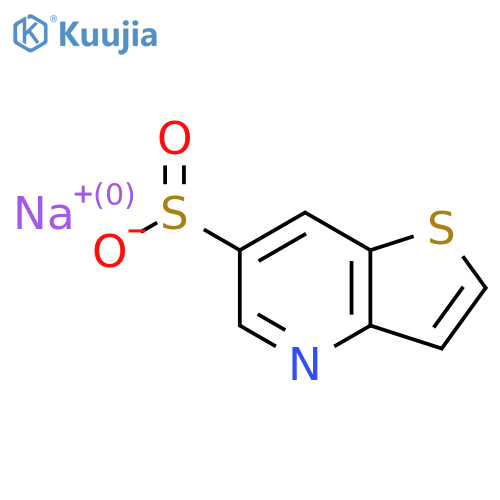 Sodium thieno[3,2-b]pyridine-6-sulfinate structure