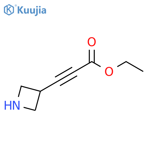 2-Propynoic acid, 3-(3-azetidinyl)-, ethyl ester structure