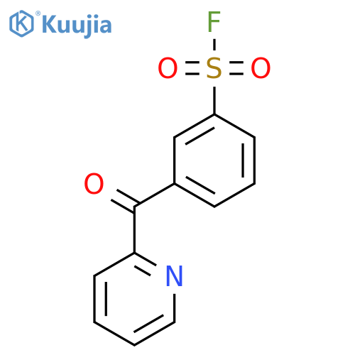 3-(Pyridine-2-carbonyl)benzene-1-sulfonyl fluoride structure