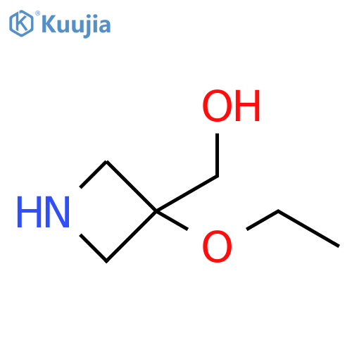 (3-ethoxyazetidin-3-yl)methanol structure
