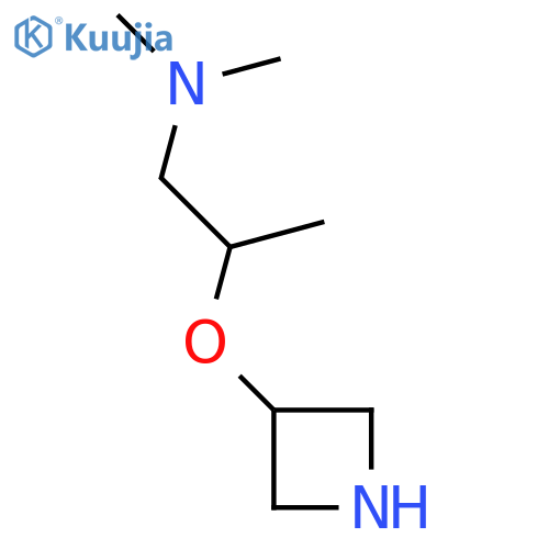 2-(azetidin-3-yloxy)propyldimethylamine structure