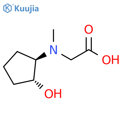rac-2-{[(1R,2R)-2-hydroxycyclopentyl](methyl)amino}acetic acid, trans structure