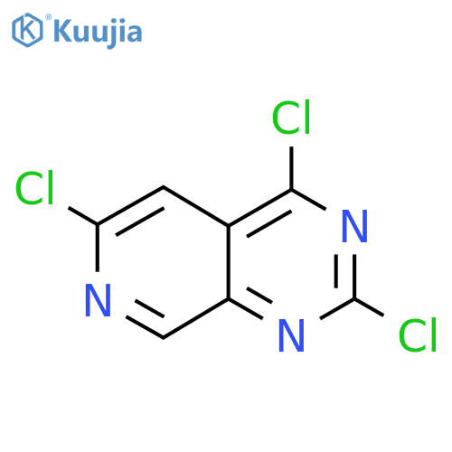 2,4,6-trichloropyrido3,4-dpyrimidine structure