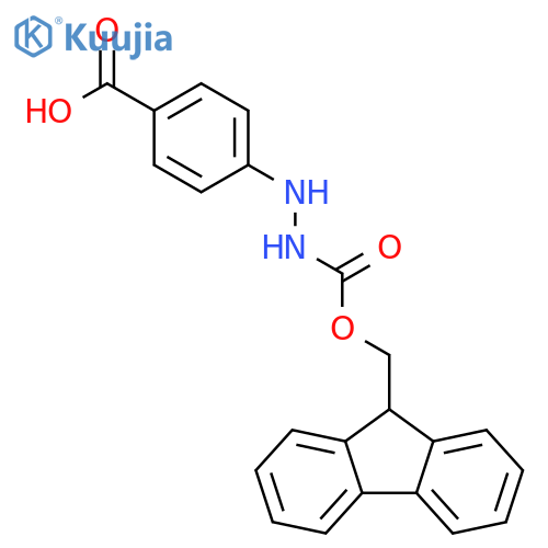Fmoc-4-hydrazinobenzoic Acid structure
