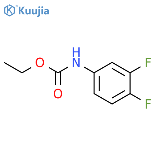 Carbamic acid,(3,4-difluorophenyl)-, ethyl ester (9CI) structure