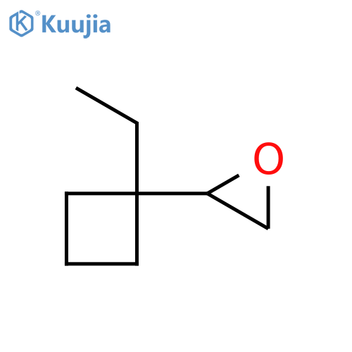 2-(1-ethylcyclobutyl)oxirane structure