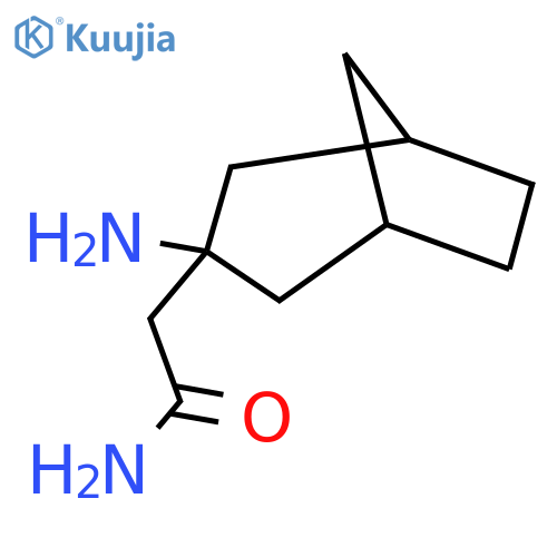 2-{3-aminobicyclo3.2.1octan-3-yl}acetamide structure