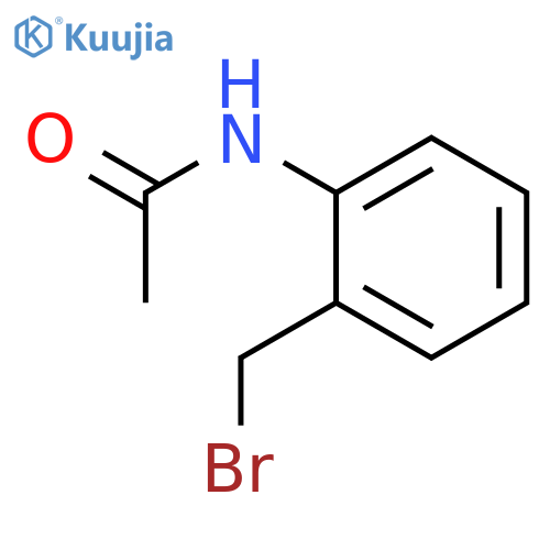 Acetamide, N-[2-(bromomethyl)phenyl]- structure