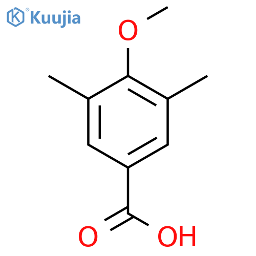 4-methoxy-3,5-dimethylbenzoic acid structure