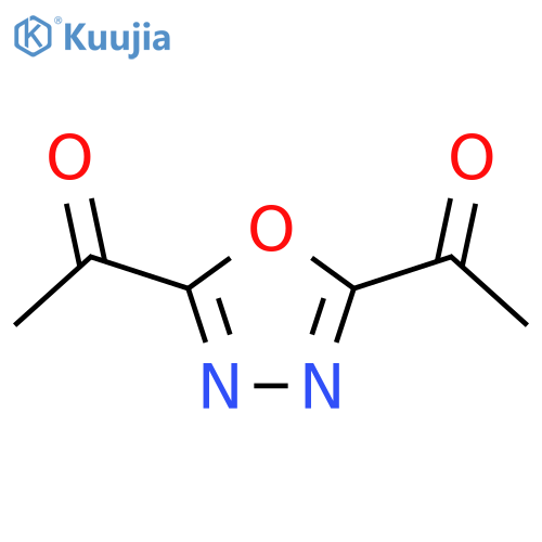 Ethanone,1,1'-(1,3,4-oxadiazole-2,5-diyl)bis- structure