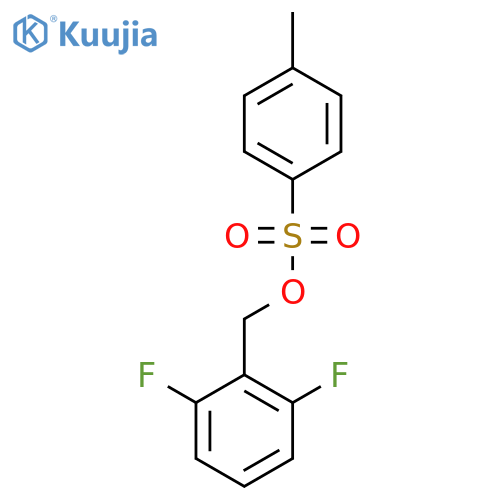 (2,6-Difluorophenyl)methyl 4-methylbenzene-1-sulfonate structure