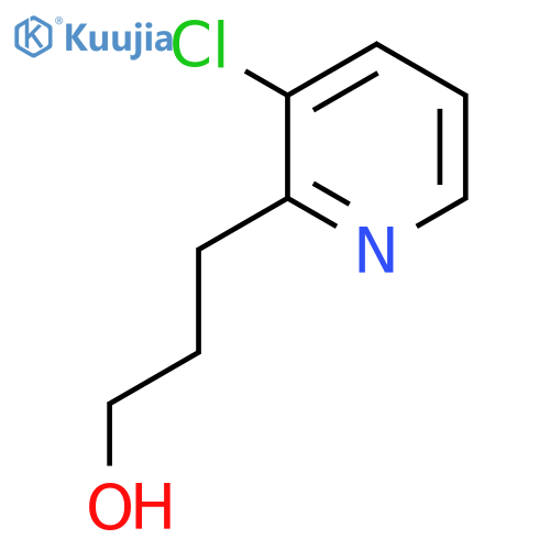 3-(3-chloropyridin-2-yl)propan-1-ol structure