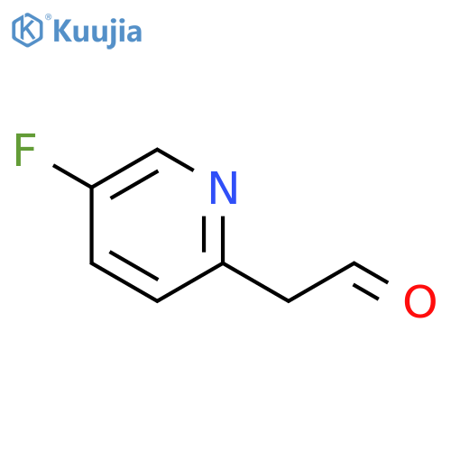 2-(5-Fluoropyridin-2-yl)acetaldehyde structure