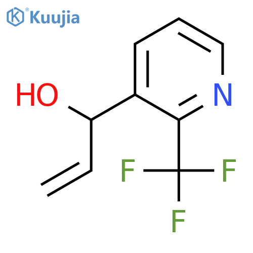 1-2-(trifluoromethyl)pyridin-3-ylprop-2-en-1-ol structure