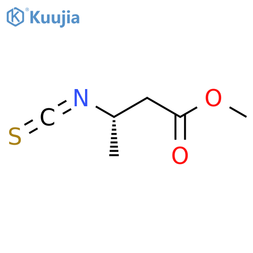 methyl (3S)-3-isothiocyanatobutanoate structure