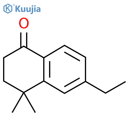 6-ethyl-4,4-dimethyl-1,2,3,4-tetrahydronaphthalen-1-one structure