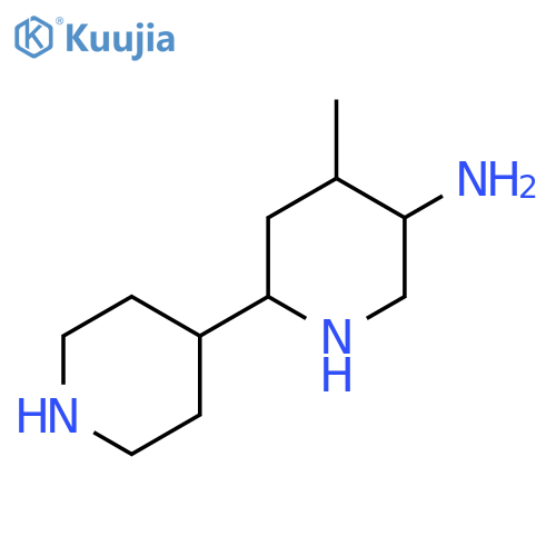 4-methyl-6-(piperidin-4-yl)piperidin-3-amine structure