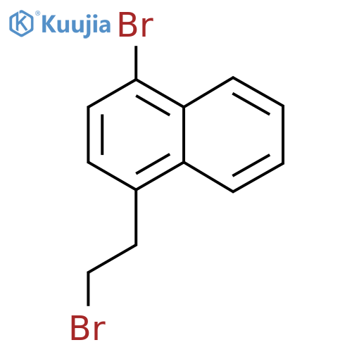 1-Bromo-4-(2-bromoethyl)naphthalene structure
