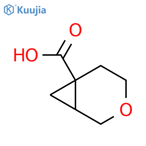 3-oxabicyclo4.1.0heptane-6-carboxylic acid structure
