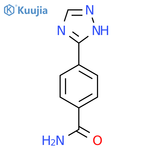 4-(1H-1,2,4-triazol-3-yl)benzamide structure