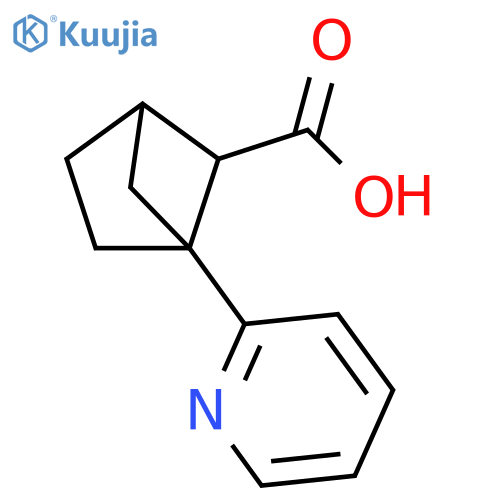 1-(pyridin-2-yl)bicyclo2.1.1hexane-5-carboxylic acid structure
