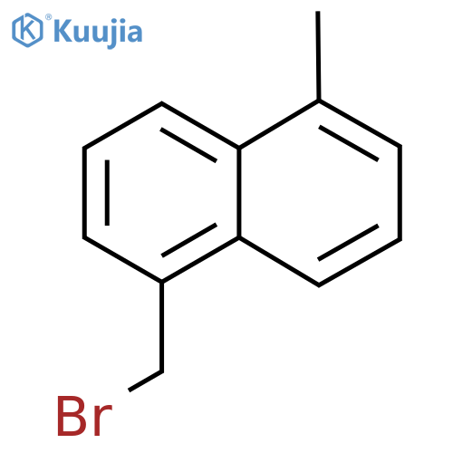 1-(Bromomethyl)-5-methylnaphthalene structure