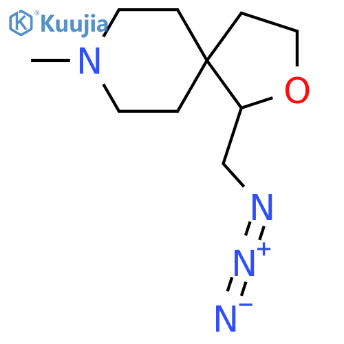 1-(azidomethyl)-8-methyl-2-oxa-8-azaspiro4.5decane structure