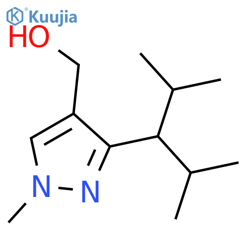 3-(2,4-dimethylpentan-3-yl)-1-methyl-1H-pyrazol-4-ylmethanol structure
