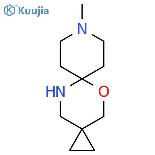 9-methyl-5-oxa-9,12-diazadispiro2.2.5^{6}.2^{3}tridecane structure